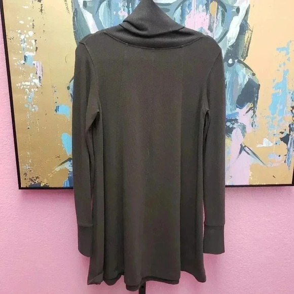 CAbi #596 Brown Turtleneck Swing Dress Size M - Picture 2 of 6